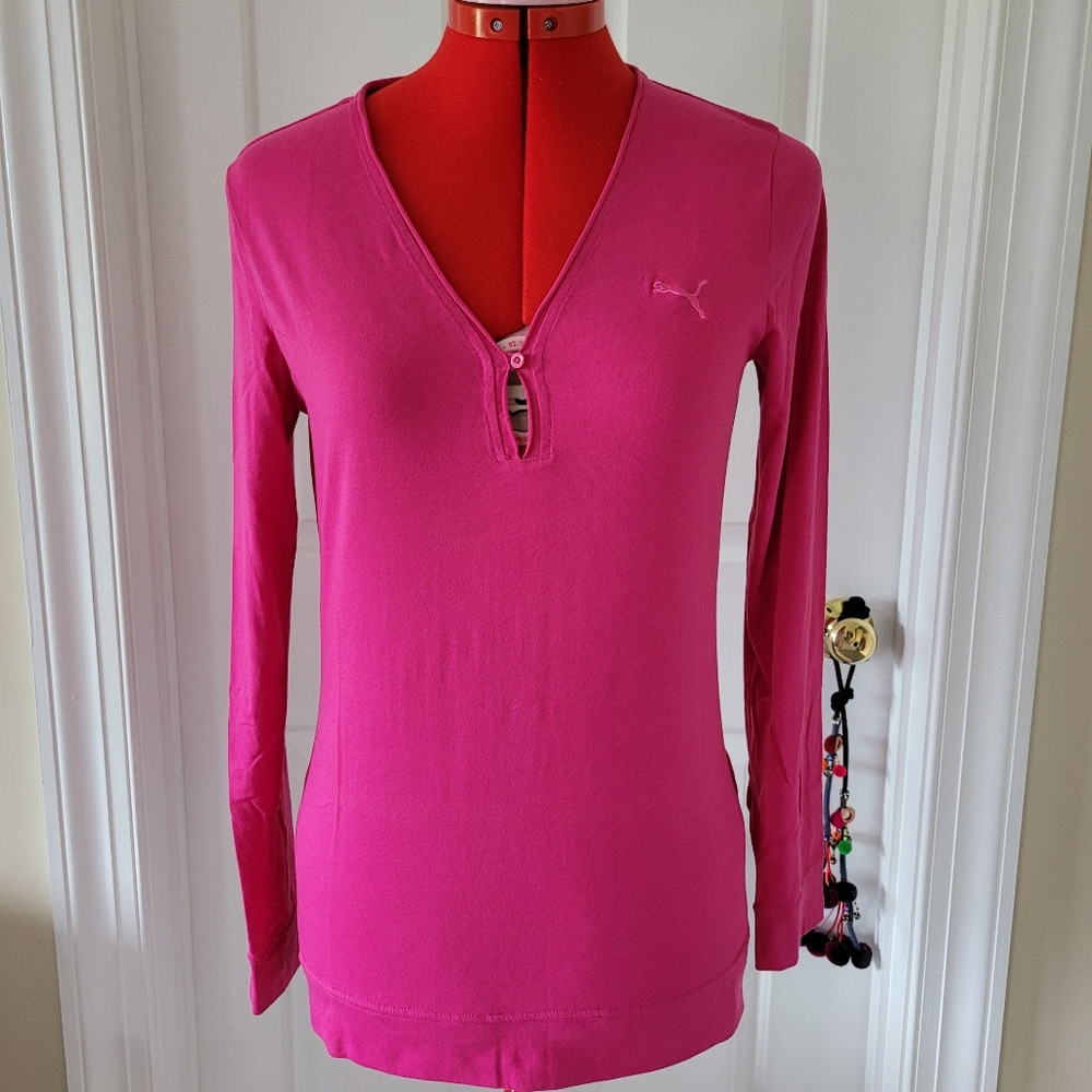 Puma Long Sleeve Sport Cotton Shirt